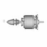Sunnysky X2814 Rc Motor - Downloadable CAD Representation_0_90_degree_snapshot