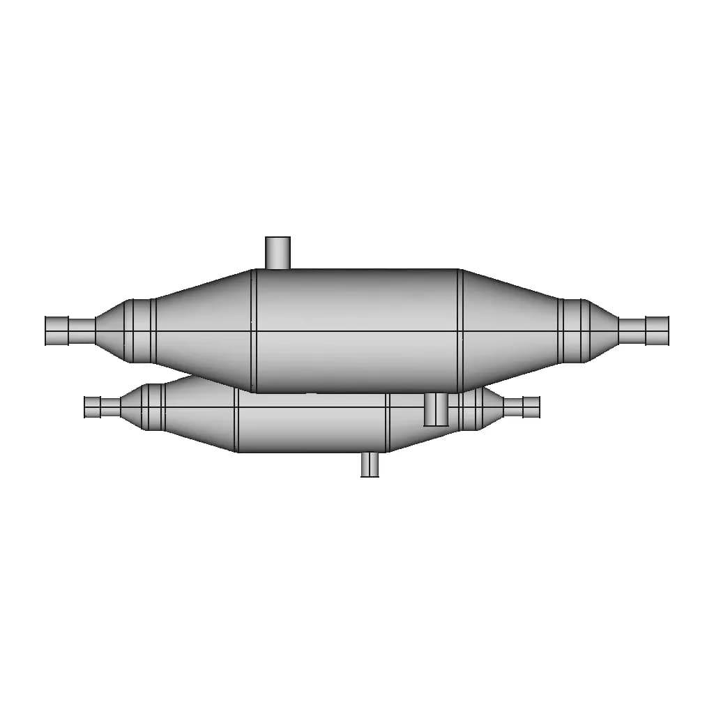 Novel Recuperator Design_Govind_Singh - Downloadable CAD Representation_0_0_degree_snapshot