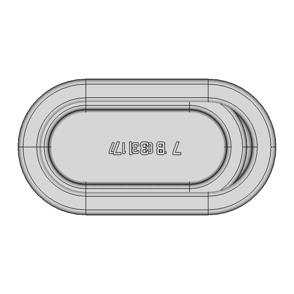 B-25J Bendix Rubber Grommet | High-Quality CAD Model_0_0_degree_snapshot