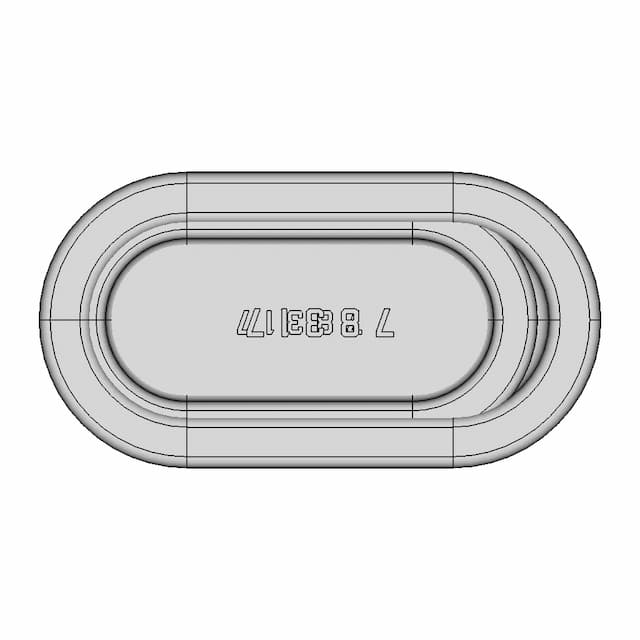 B-25J Bendix Rubber Grommet | High-Quality CAD Model