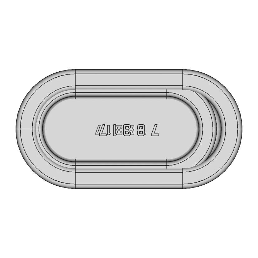 B-25J Bendix Rubber Grommet | High-Quality CAD Model