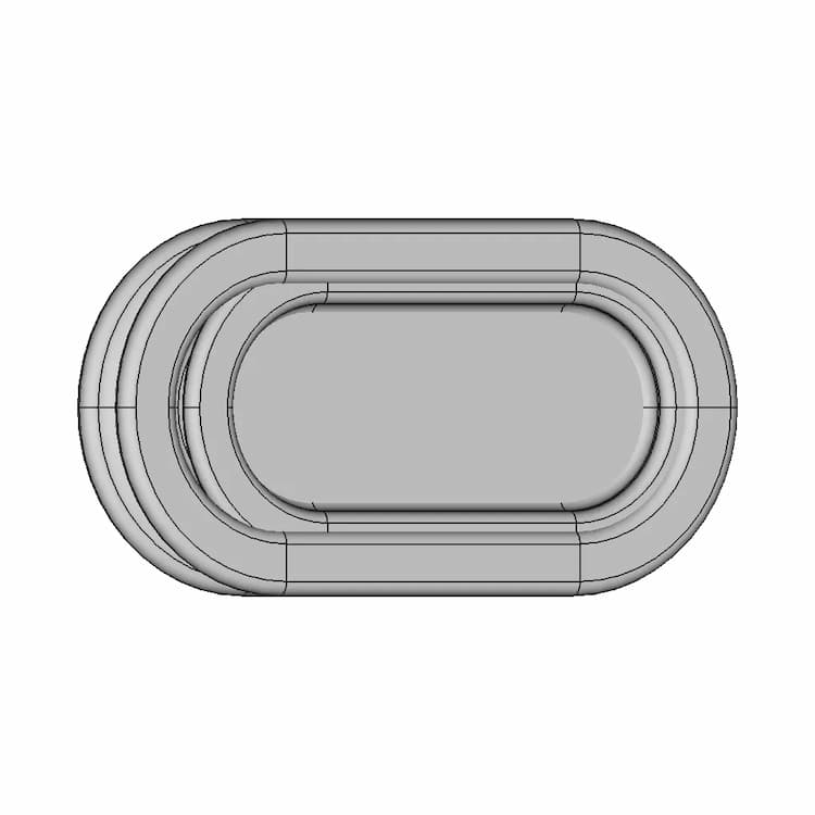B-25J Bendix Rubber Grommet | High-Quality CAD Model