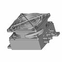 Heater Fan Assy 110Vac 400Watt 80Mmx80Mmx58Mm - Standard Mechanical Component_60_30_degree_snapshot