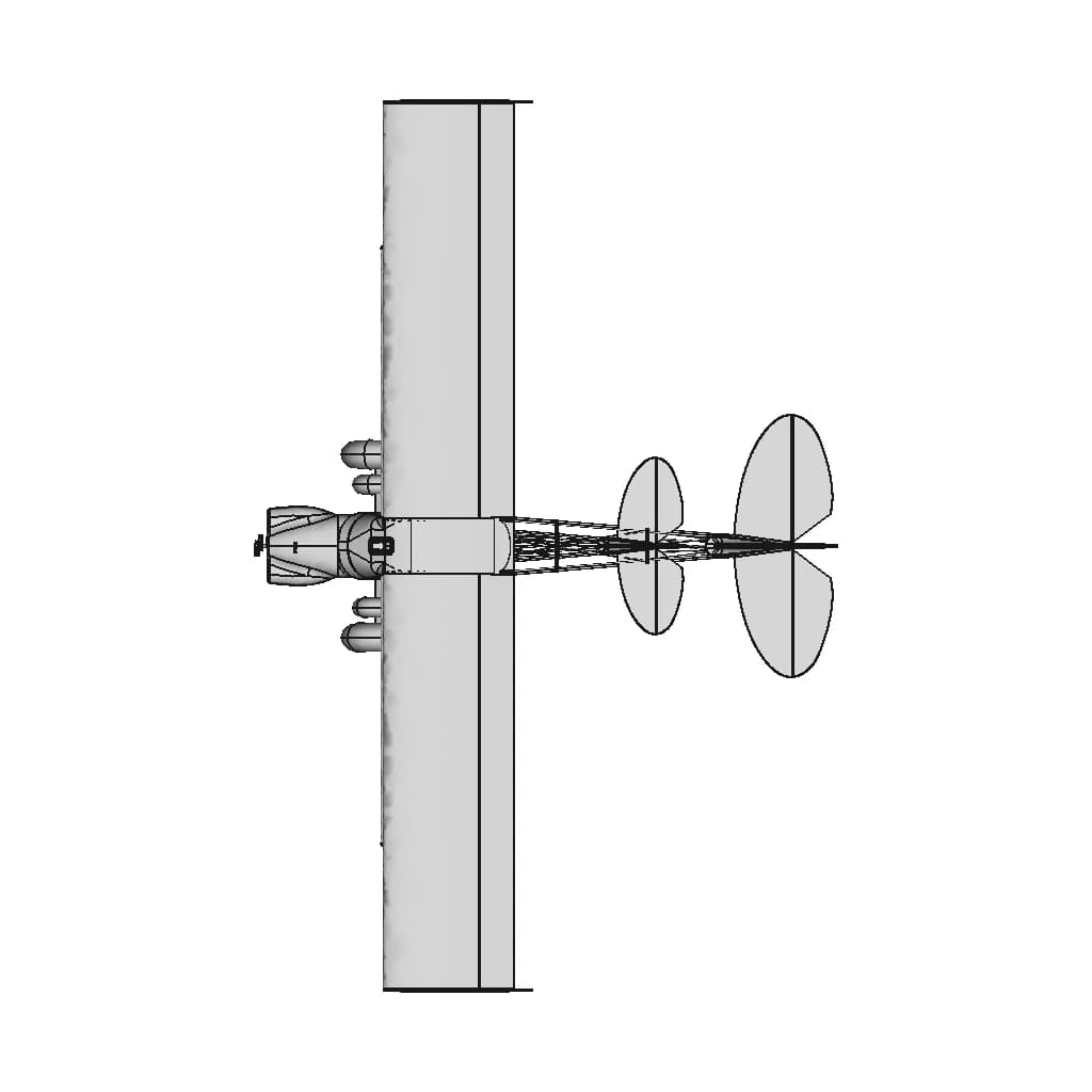 Carbon Cub Stol, Rc Airplane, Bush Plane, Diy Project | High-Quality CAD Model_0_0_degree_snapshot