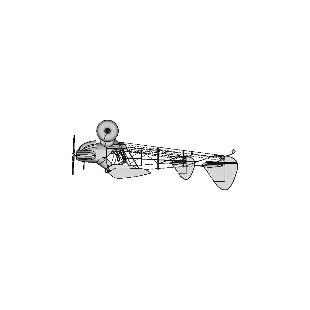 Carbon Cub Stol, Rc Airplane, Bush Plane, Diy Project | High-Quality CAD Model_270_0_degree_snapshot