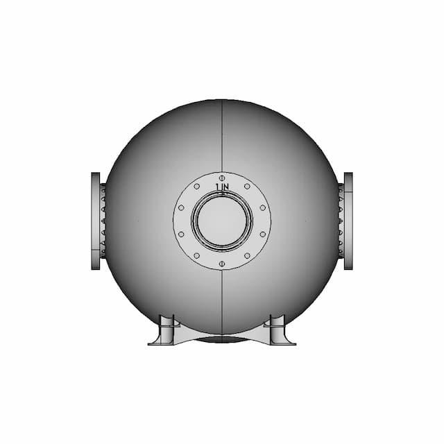 Sphareactor - Novel Recuperator Design - Downloadable CAD Representation