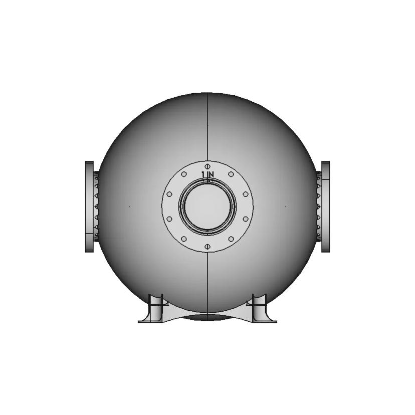 Sphareactor - Novel Recuperator Design - Downloadable CAD Representation