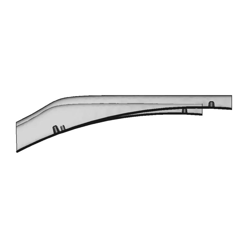 Surface Panel - Automotive - Downloadable CAD Representation