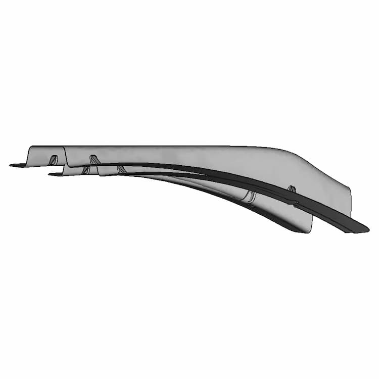 Surface Panel - Automotive - Downloadable CAD Representation