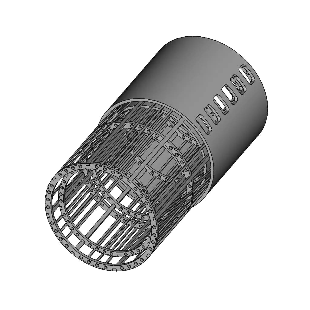 Fuselage Structure - Standard Mechanical Component_60_30_degree_snapshot