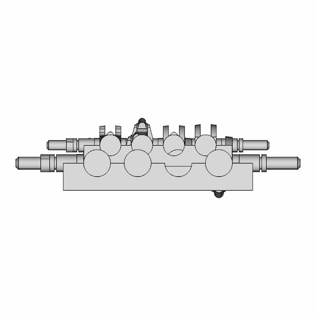 4- Stroke Internal Combustion Engine Assembly - Downloadable CAD Representation
