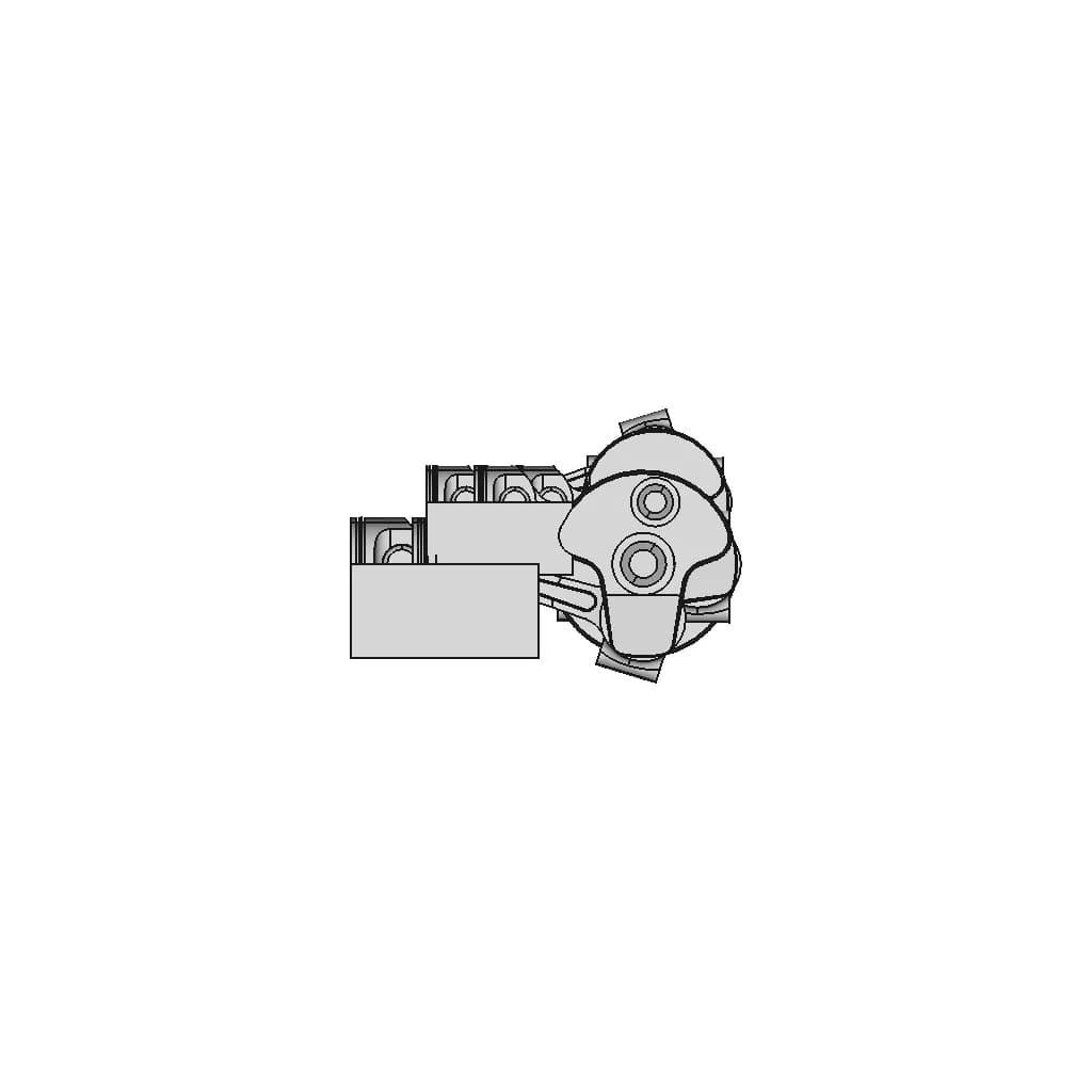 4- Stroke Internal Combustion Engine Assembly - Downloadable CAD Representation_0_90_degree_snapshot