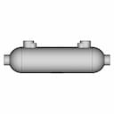 Dadods (Che-2) Cryogenic Shell And Tube Heat Exchanger | 3D Engineering Design File_0_0_degree_snapshot