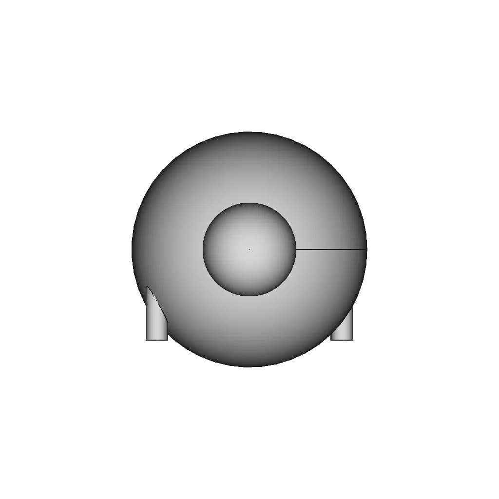 Evaporatore Sferico | High-Quality CAD Model_0_0_degree_snapshot