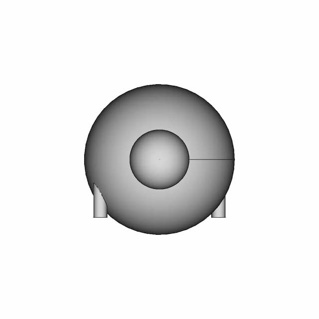 Evaporatore Sferico | High-Quality CAD Model