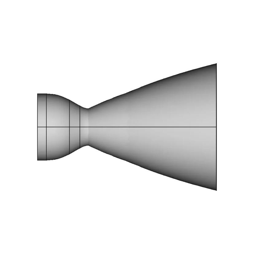 Rocket Nozzle(Vikas 4B Engine) | High-Quality CAD Model