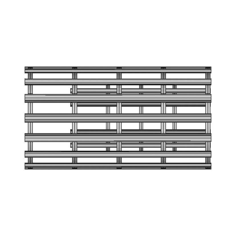 Aircraft Fuselage Internal Structure - Downloadable CAD Representation