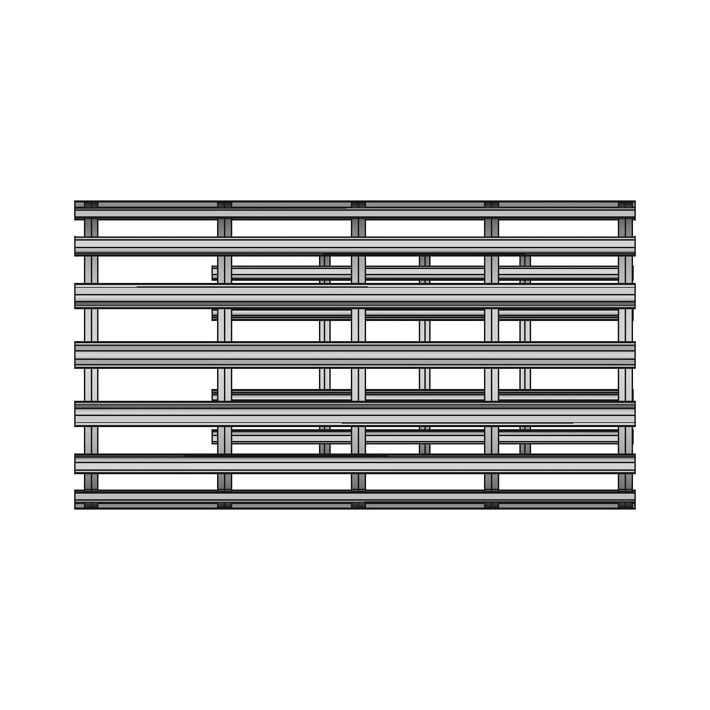 Aircraft Fuselage Internal Structure - Downloadable CAD Representation_270_0_degree_snapshot