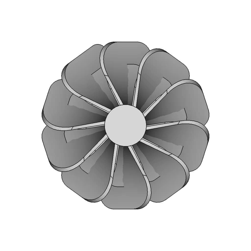 Turbine | 3D Engineering Design File_270_0_degree_snapshot