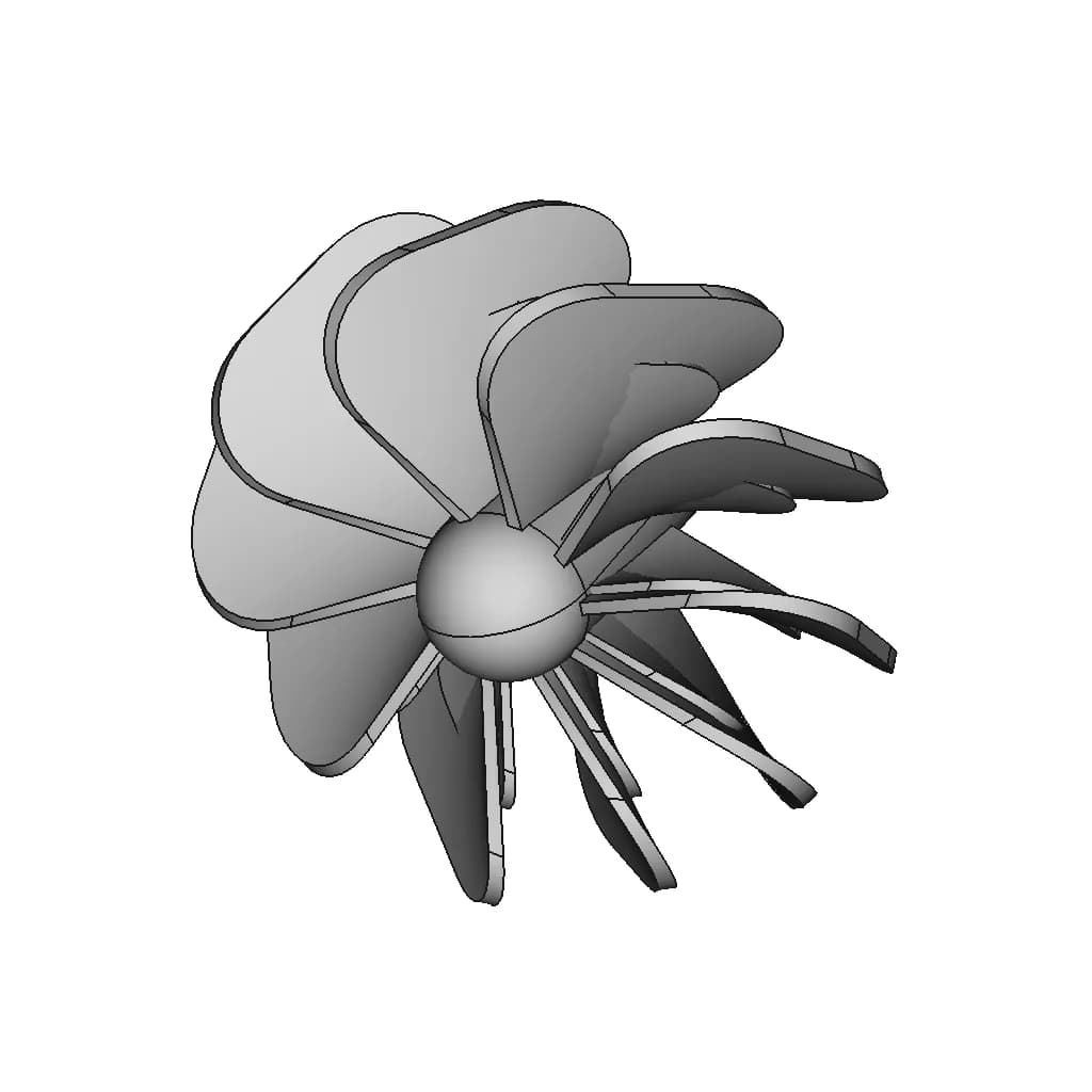 Turbine | 3D Engineering Design File_60_30_degree_snapshot