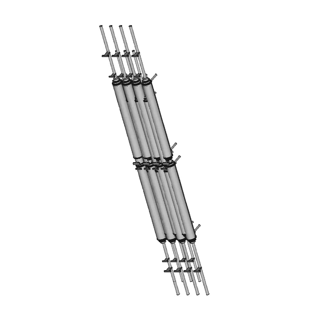 Porous Metal Heat Exchanger | High-Quality CAD Model_60_30_degree_snapshot