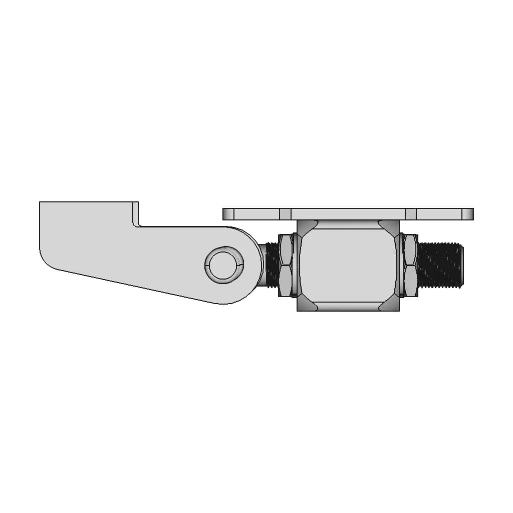 Heavy Duty Hinge 180 Degree Opening, Reference Model Sku: Fac236.22P | 3D Engineering Design File_270_0_degree_snapshot