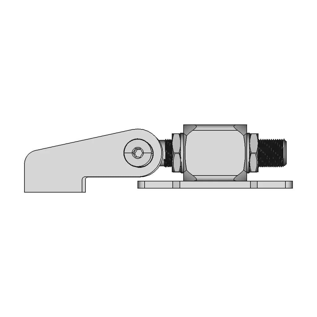 Heavy Duty Hinge 180 Degree Opening, Reference Model Sku: Fac236.22P | 3D Engineering Design File_90_0_degree_snapshot