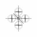 Octocopter X650 (Cd) - Standard Mechanical Component_0_0_degree_snapshot