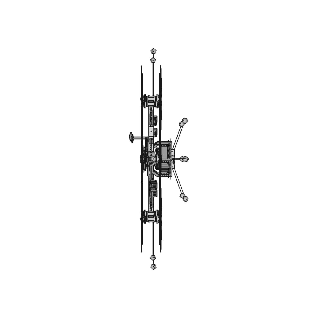Octocopter X650 (Cd) - Standard Mechanical Component_0_90_degree_snapshot