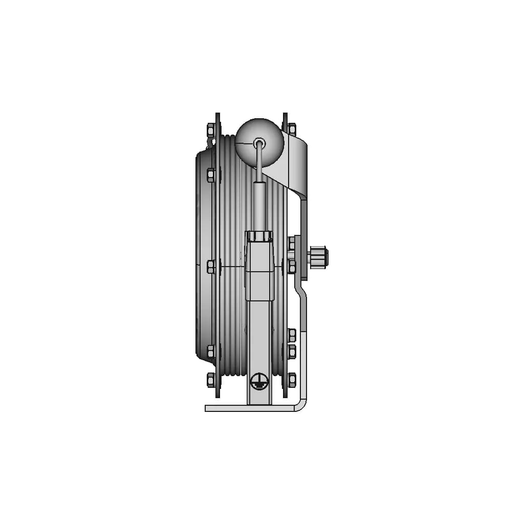 Wire Drum Bnza.30 | High-Quality CAD Model_0_0_degree_snapshot