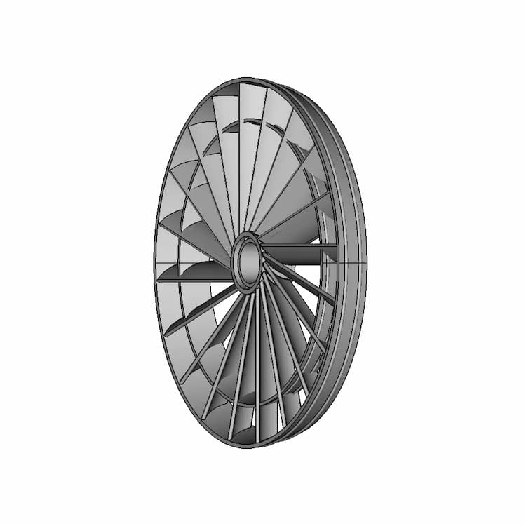Turbojet Engine | High-Quality CAD Model