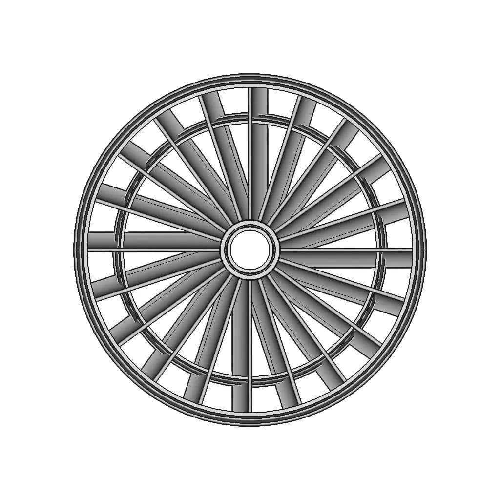 Turbojet Engine | High-Quality CAD Model_0_270_degree_snapshot