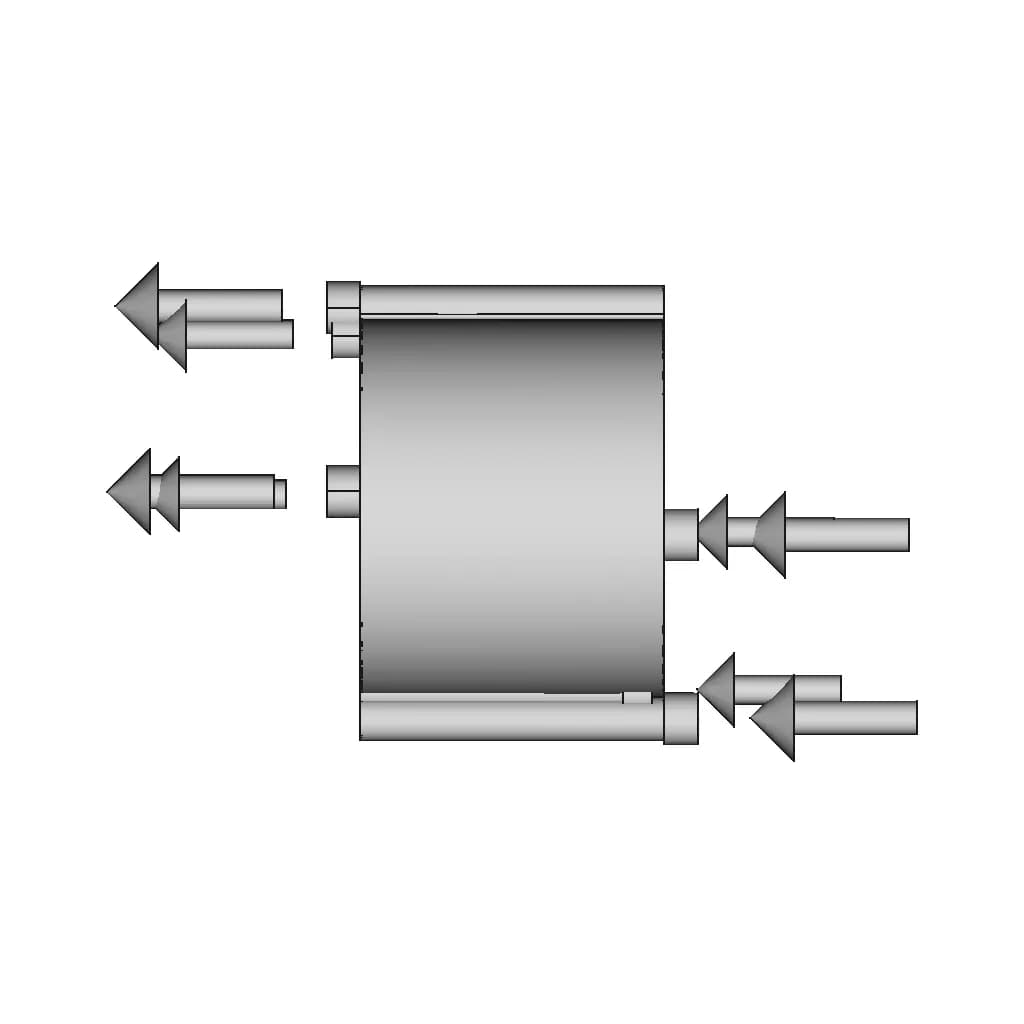 High Area Density Hx | 3D Engineering Design File_0_270_degree_snapshot