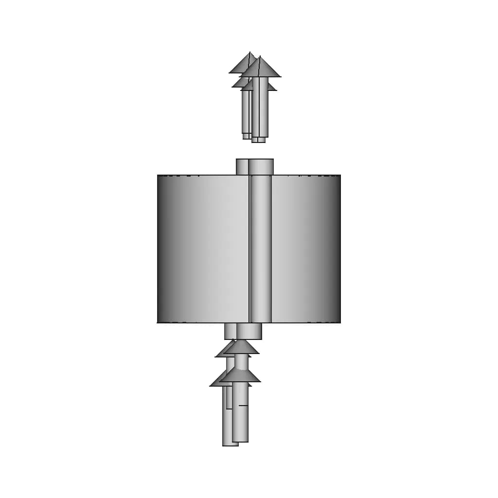 High Area Density Hx | 3D Engineering Design File_270_0_degree_snapshot