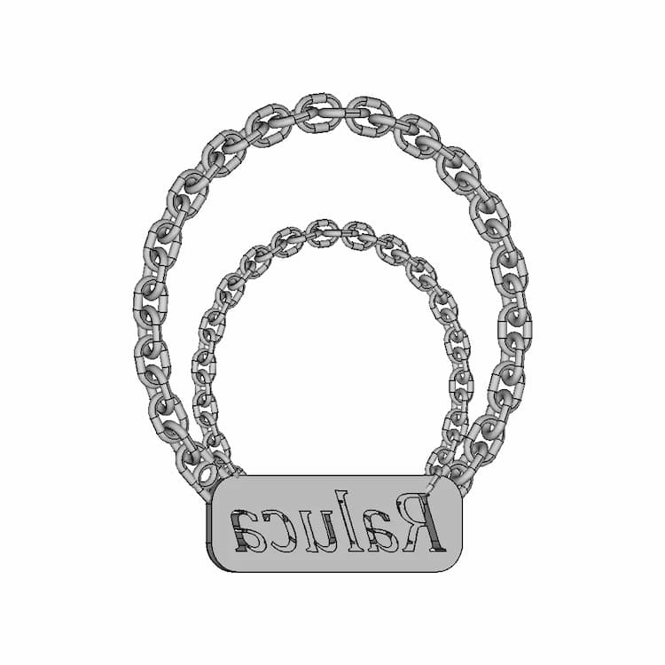 Necklace - Downloadable CAD Representation