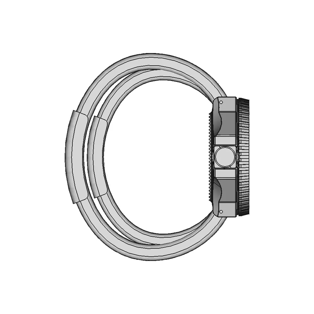 Omega Seamaster 600 'Ploprof' | High-Quality CAD Model_0_270_degree_snapshot
