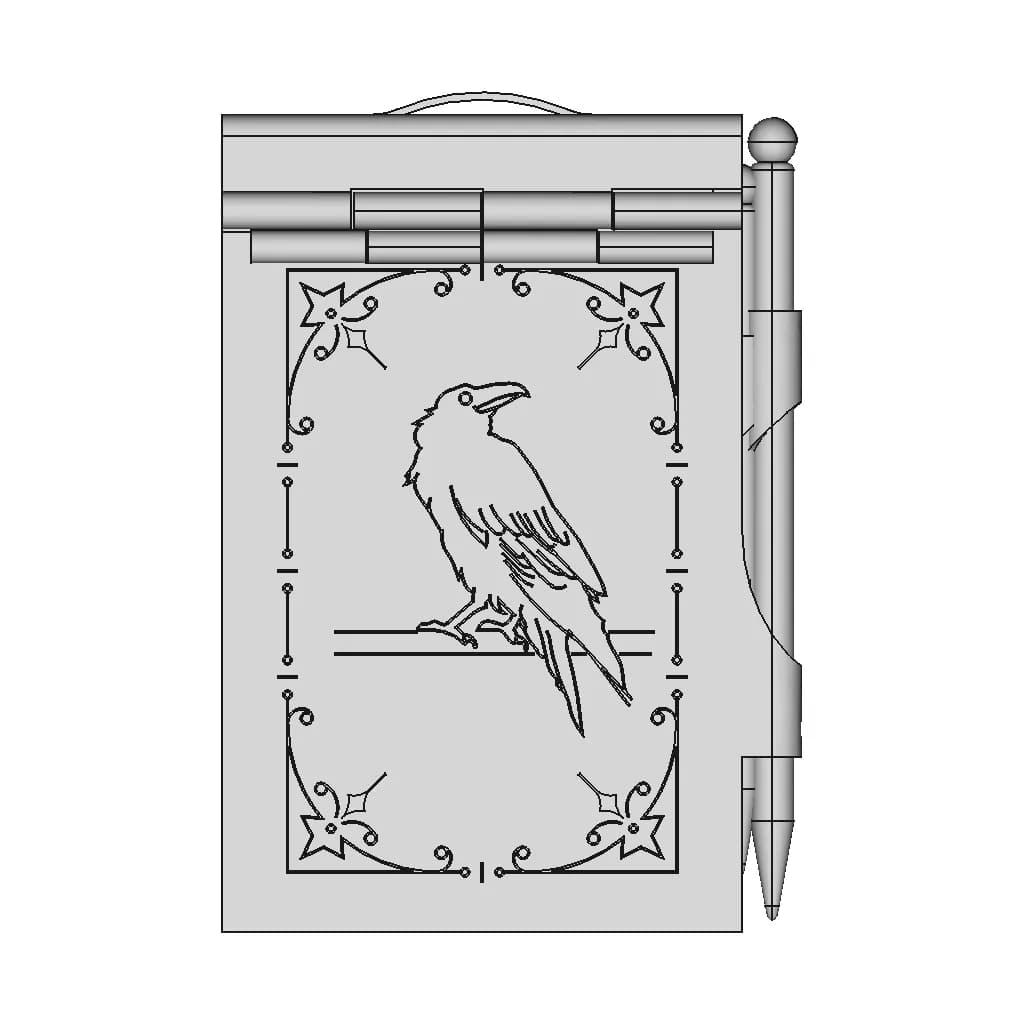 Programme Du Bal | High-Quality CAD Model_0_0_degree_snapshot