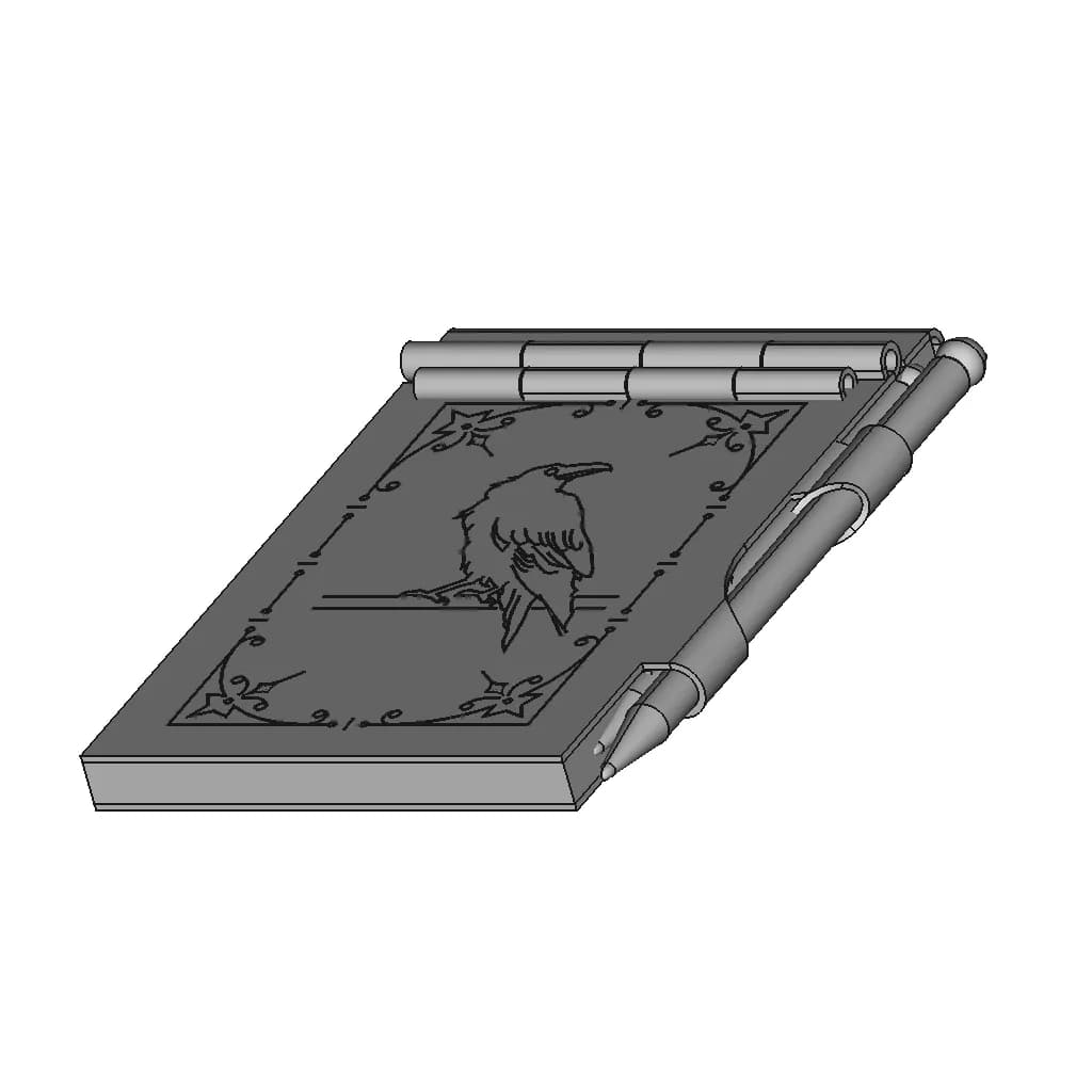 Programme Du Bal | High-Quality CAD Model_60_30_degree_snapshot