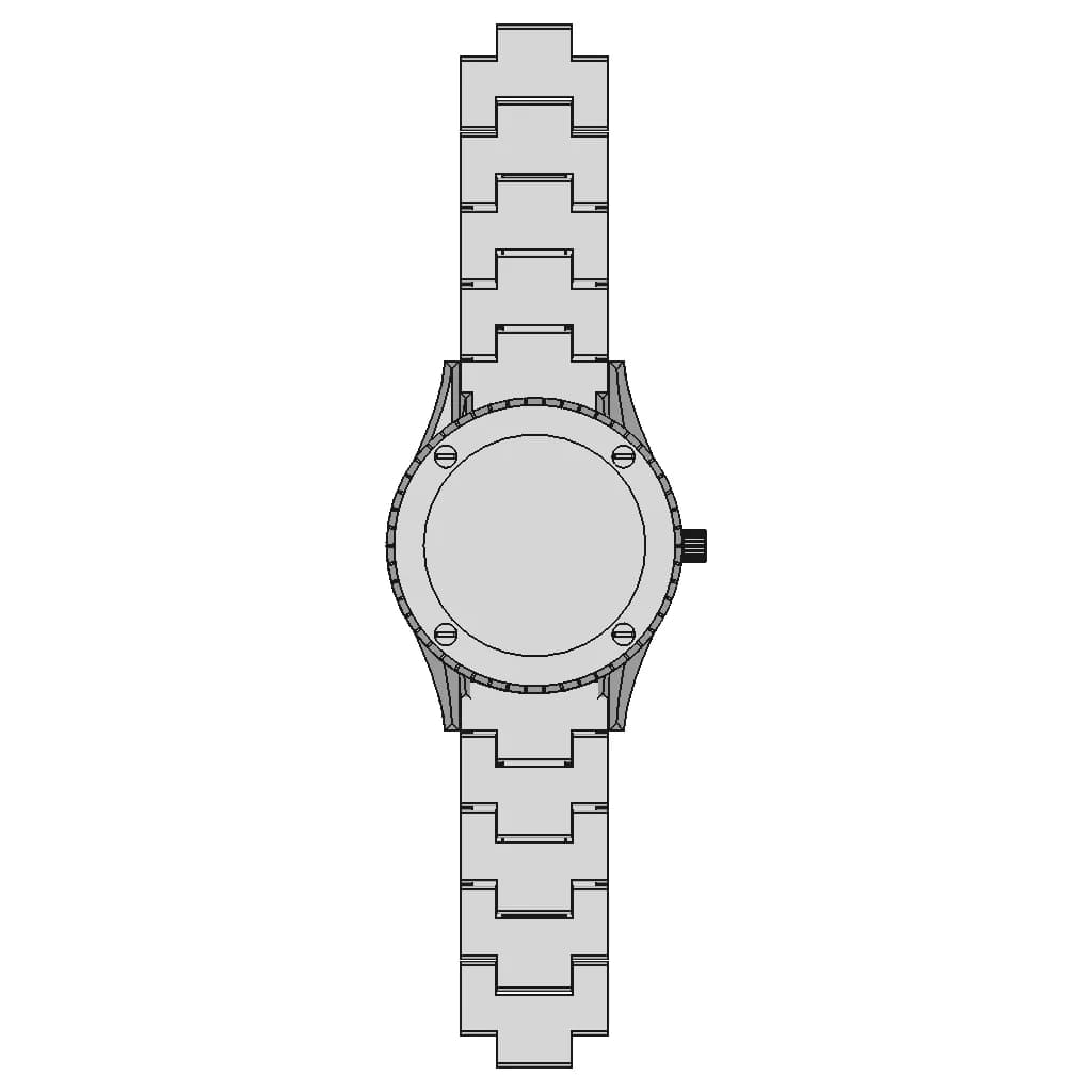 Dive Watch | 3D Engineering Design File_0_0_degree_snapshot