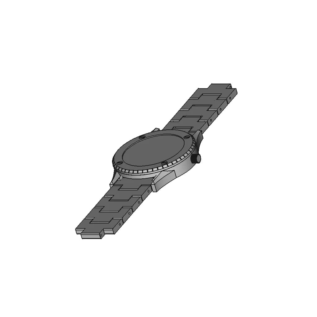 Dive Watch | 3D Engineering Design File_60_30_degree_snapshot