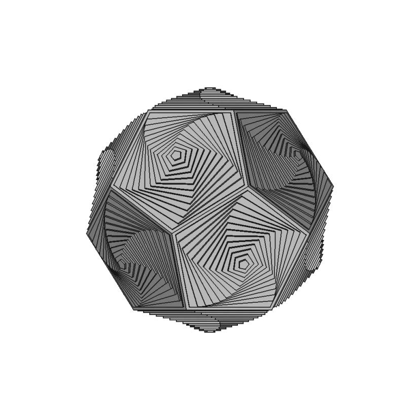 Dodecahedron Pattern Design - Downloadable CAD Representation
