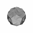Dodecahedron Pattern Design - Downloadable CAD Representation_0_90_degree_snapshot