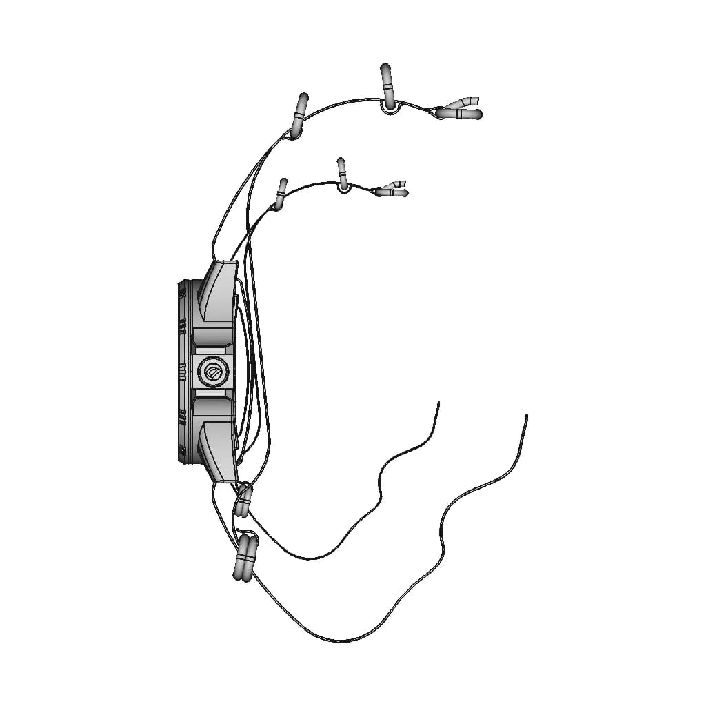 Heavy Duty Diver Watch - Downloadable CAD Representation_0_90_degree_snapshot