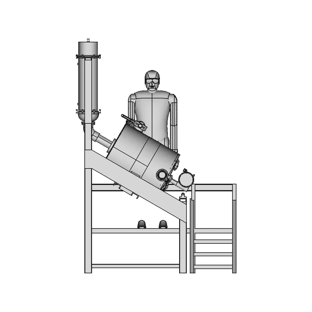 Refining Tumbler - Downloadable CAD Representation_90_0_degree_snapshot