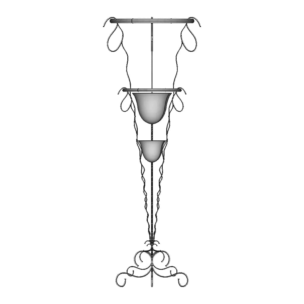 Wrought Iron - Downloadable CAD Representation_90_0_degree_snapshot