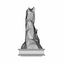 Cool Lowpoly Pen Display | 3D Engineering Design File_0_0_degree_snapshot