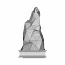 Cool Lowpoly Pen Display | 3D Engineering Design File_0_90_degree_snapshot