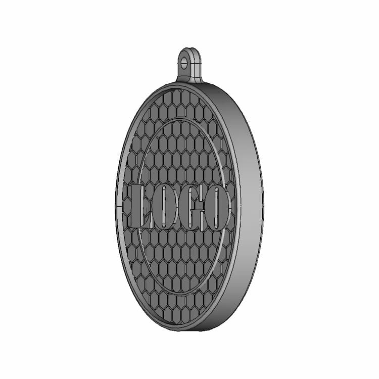Fidget Keychain | 3D Engineering Design File