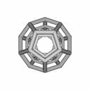Dodecahedron In Freecad | High-Quality CAD Model_0_0_degree_snapshot