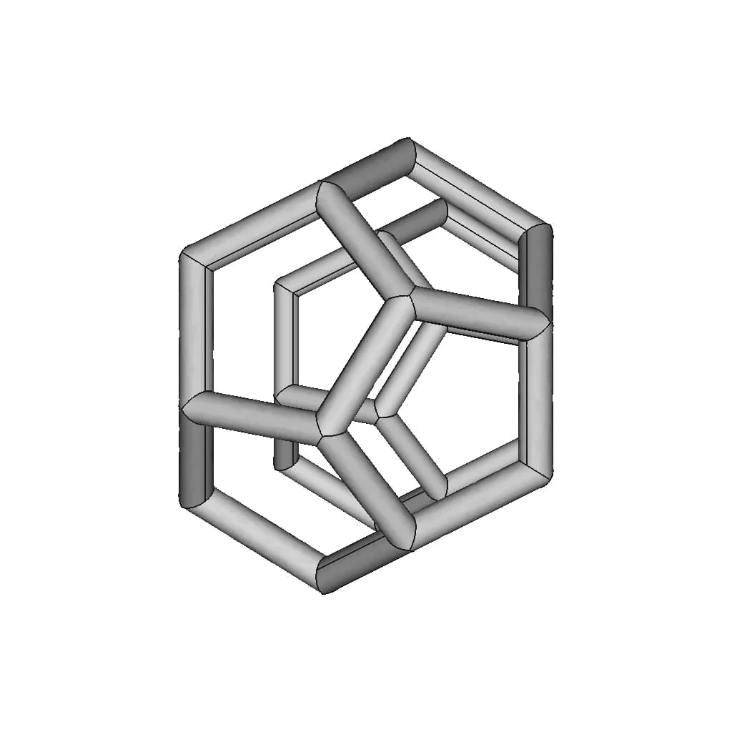 Dodecahedron In Freecad | High-Quality CAD Model_0_90_degree_snapshot